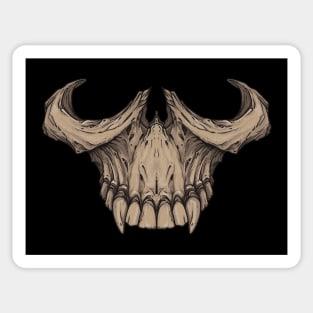 skull mask Sticker